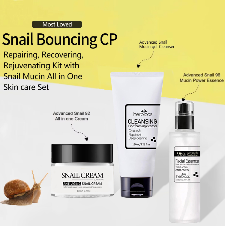 Korean Snail 96 Power Essence Skincare Set