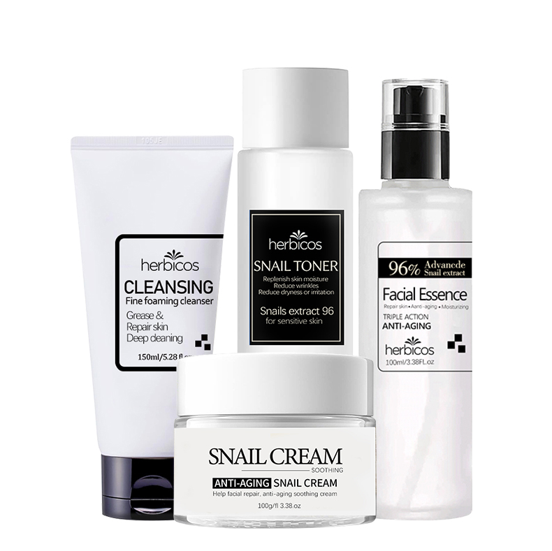 Snail Mucin Collagen Face Serum Cream Kit