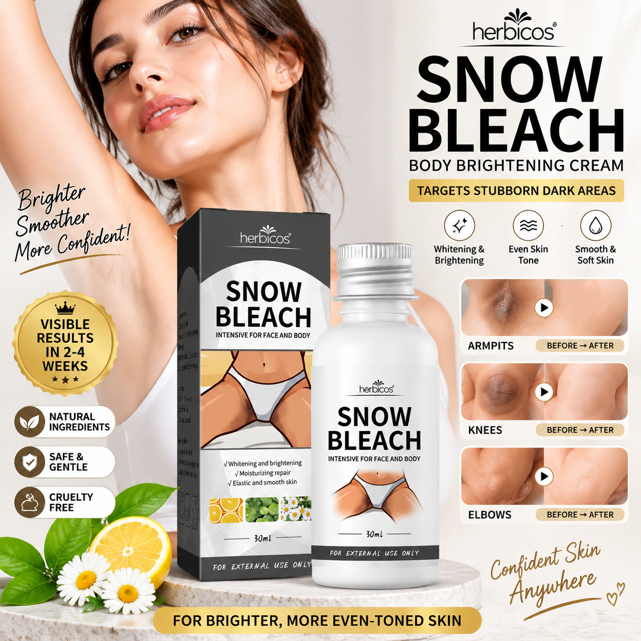Intimate Underarm Melanin Reduction Lotion
