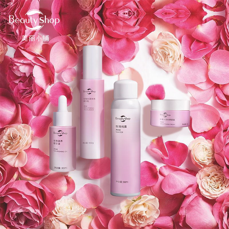 Rose Water Radiant Liquid Skincare Kit