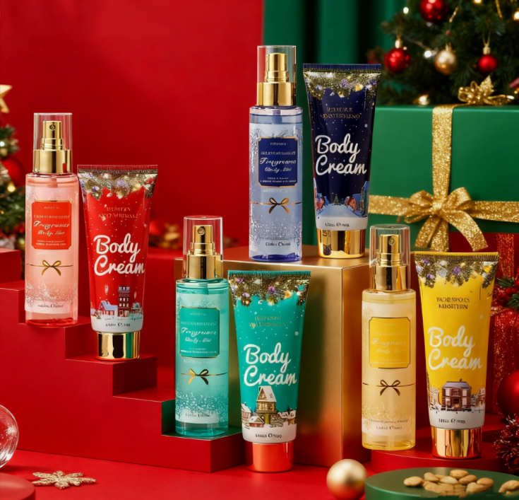 Luxury Christmas Body Lotion & Fragrance Mist Gift Set