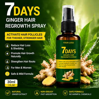 Rosemary Caffeine Biotin Ginger Hair Growth Spray