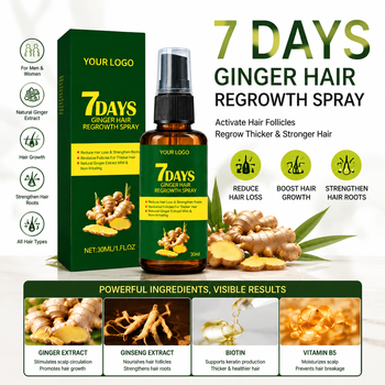 Hair Growth Serum Spray Ginger Rosemary