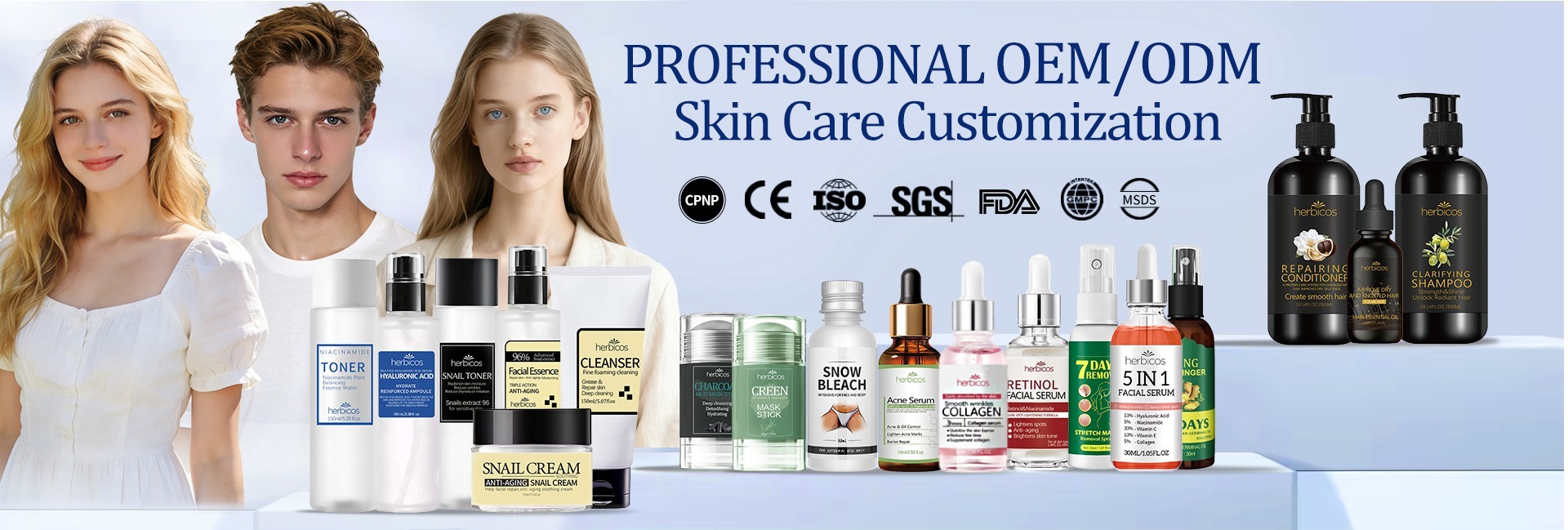 Top tier bio active regenerative skincare factory lines